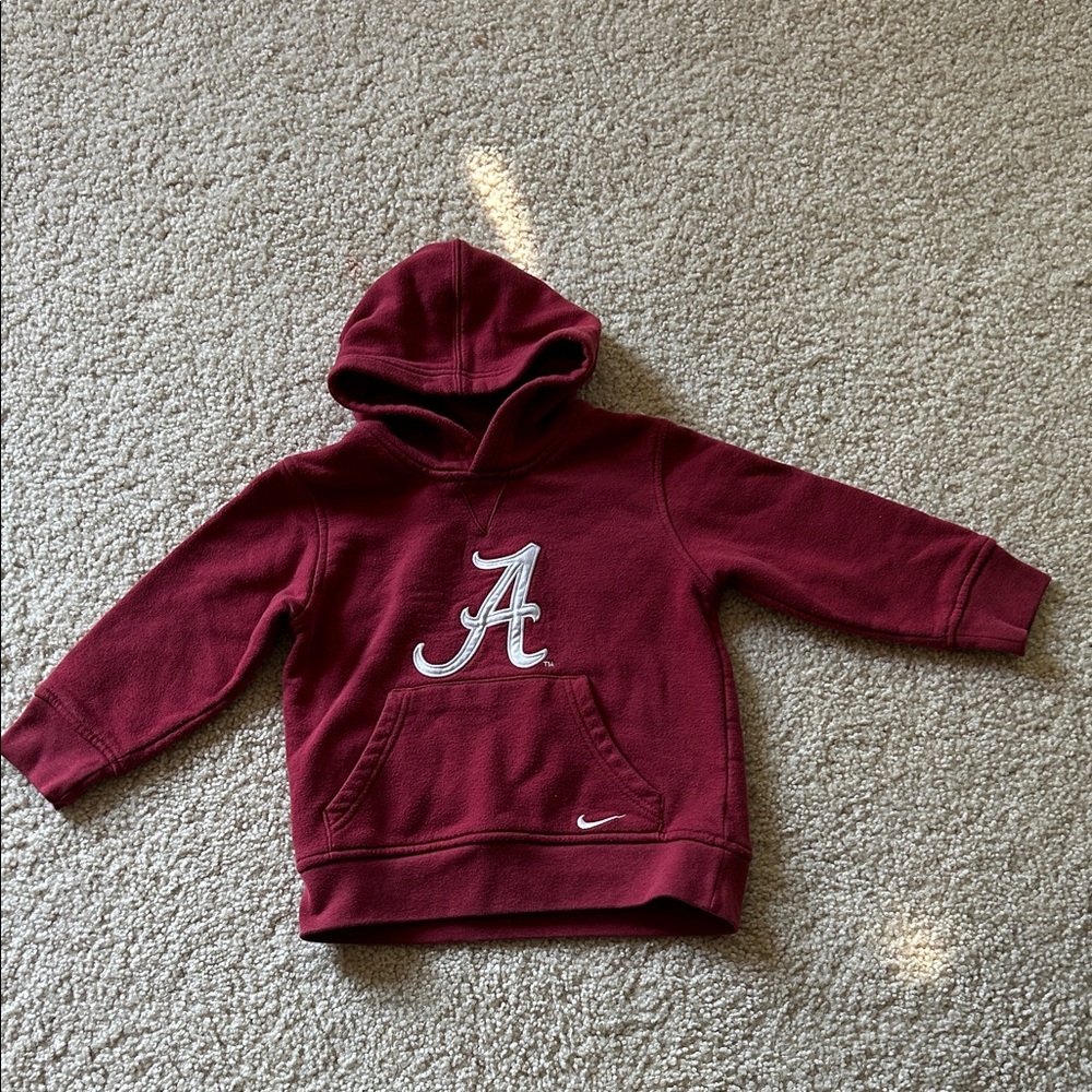 Nike Kids Alabama Crimson Tide Hoodie with Logo-size 4